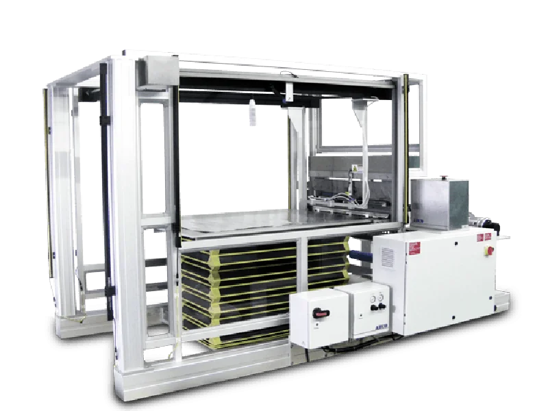 SHEETER WITH HEAVY DUTY UNWIND AND AUTOMATED STACKING SYSTEM - Image 2