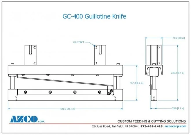 400mm KNIFE ASSY' (D-2) - Image 3