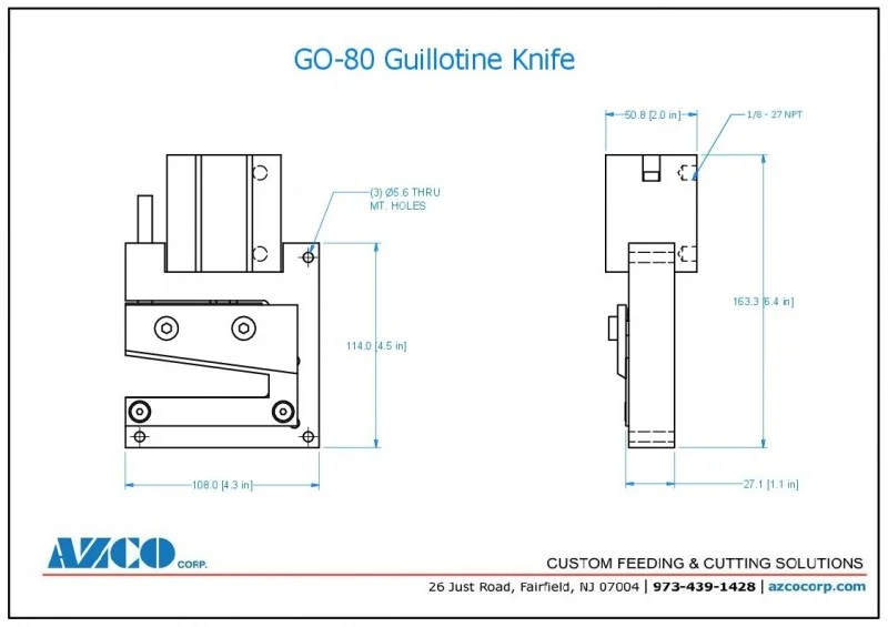 80mm KNIFE ASSY' (D-2) - Image 3